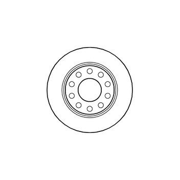 PPF DS6683 - Brake Disc (Rear)