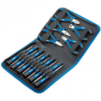 Draper 48958 - Precision Pliers and Screwdriver Set (16 Piece)