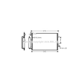 AVA RT5417D - Condenser (A/C)
