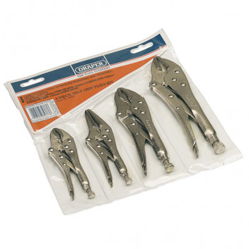 Draper 35373 - Self Grip Pliers Set (4 Piece)