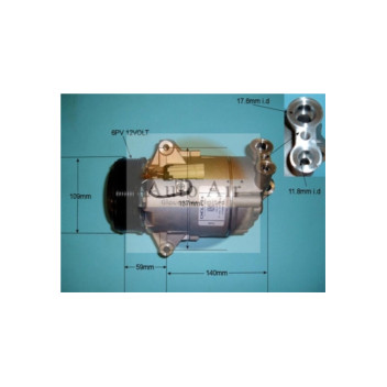 Auto Air 14-9711 - Compressor (A/C)