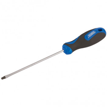 Draper 48920 - 3.2 x 100mm Plain Slot Screwdriver with Soft Grip Handles