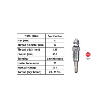 NGK 3704 - Glow Plug