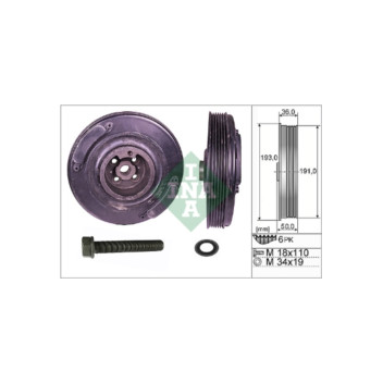 INA 544000220 - Crankshaft Pulley
