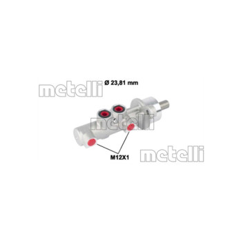 Metelli 05-0788 - Brake Master Cylinder