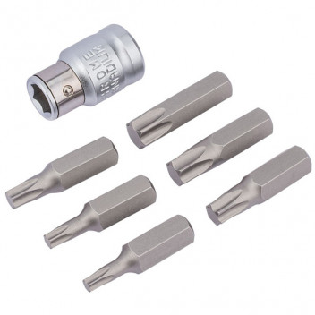Draper Expert 83561 - 3/8" Square Drive Draper TX-STAR&#174; Bit and Bit Holder Set (7 Piece)