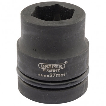 Draper Expert 05108 - Expert 27mm 1" Square Drive Hi-Torq&#174; 6 Point Impact Socket