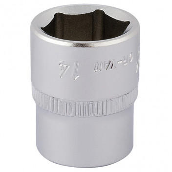 11103 - 14mm 1/4" Square Drive Elora Hexagon Socket