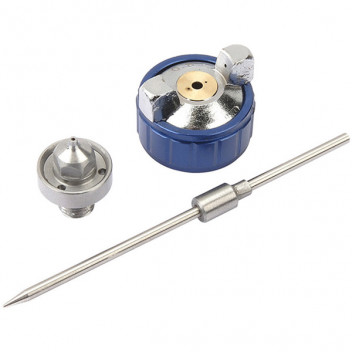 Draper 13836 - Spare 0.8mm Nozzle, Needle and Cap Set for Spray Guns 09708 and 09709