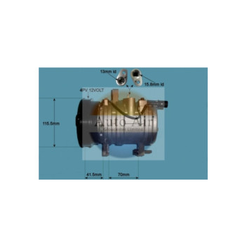Auto Air 14-1049 - Compressor (A/C)