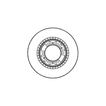 PPF DS6386 - Brake Disc (Front)