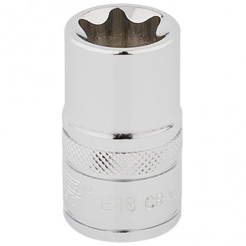 Draper Expert 34340 - 1/2" Square Drive Draper TX-STAR&#174; Socket (E18)