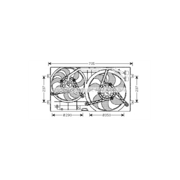 AVA VN7503 - Cooling Fan