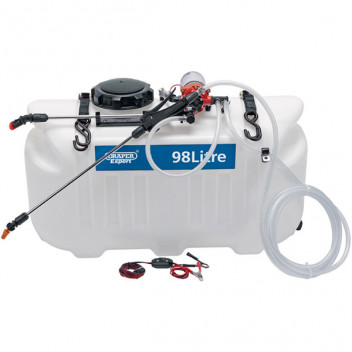 Draper Expert 34677 - 12V DC ATV Spot/ Broadcast Sprayer (98L)