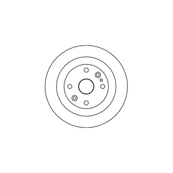 PPF DS6267 - Brake Disc (Rear)