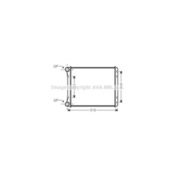 AVA AIA2220 - Radiator