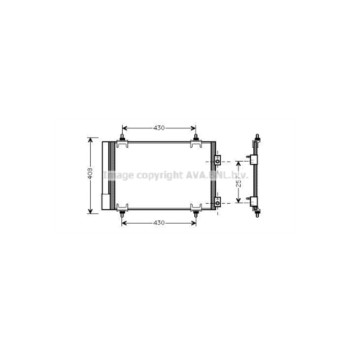 AVA CNA5231D - Condenser (A/C)