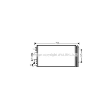 AVA RTA5449D - Condenser (A/C)