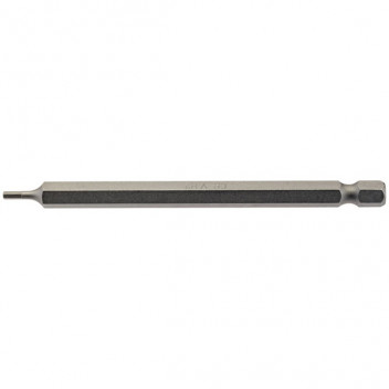 Draper 64370 - 2mm 1/4" Hex. Hexagonal Insert Bit 100mm Long x 1