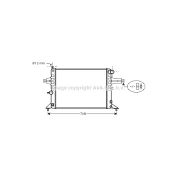 AVA OL2272 - Radiator