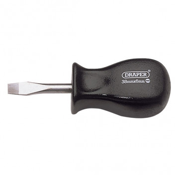 Draper Expert 19539 - Plain Slot Mechanics Screwdriver (6mm x 38mm)