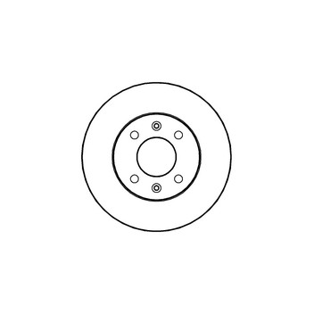 PPF DS6837 - Brake Disc (Front)