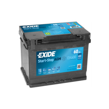 Exide EK600 - Start-Stop Battery