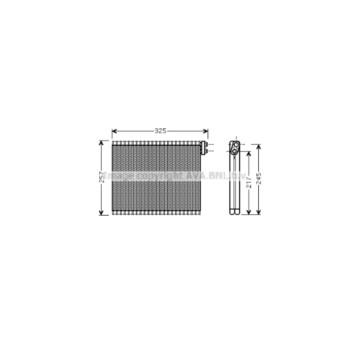  TOV484 - Evaporator (A/C)