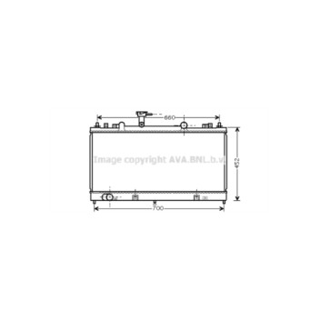 AVA MZ2164 - Radiator