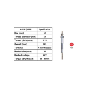 NGK 4664 - Glow Plug