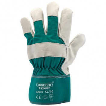 Draper Expert 82608 - Premium Leather Gardening Gloves - XL