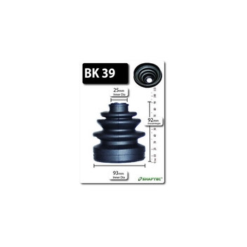 Shaftec BK39 - CV Boot Kit (Front Outer)