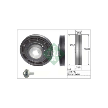 INA 544005420 - Crankshaft Pulley
