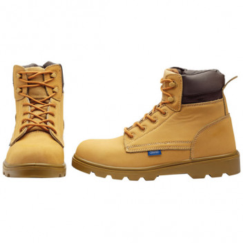 Draper 85969 - Nubuck Style Safety Boots Size 10 S1 P SRC