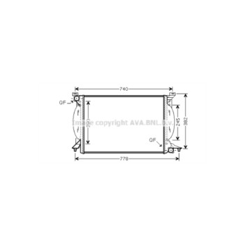 AVA AIA2206 - Radiator