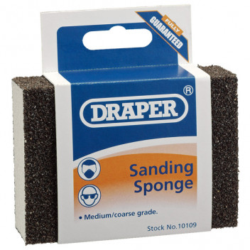 Draper 10109 - Medium - Coarse Grit Flexible Sanding Sponge