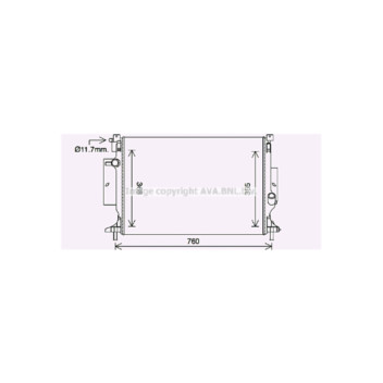 AVA FD2643 - Radiator