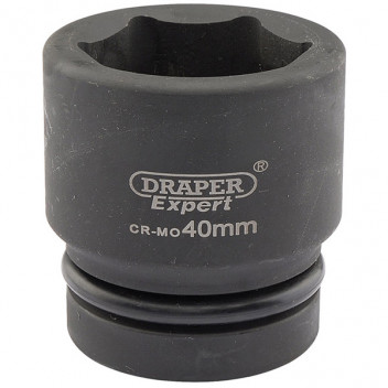 Draper Expert 05120 - Expert 40mm 1" Square Drive Hi-Torq&#174; 6 Point Impact Socket