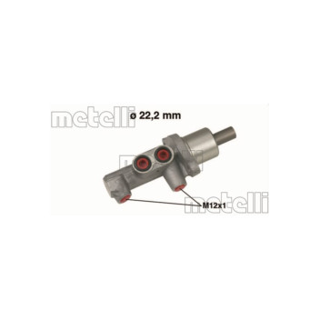 Metelli 05-0484 - Brake Master Cylinder