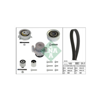 INA 530055032 - Timing Belt-Water Pump Kit
