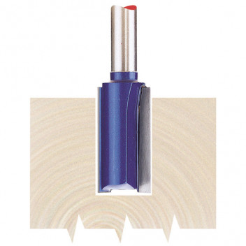 Draper 75334 - 1/4" Straight 12.7 x 25mm TCT Router Bit