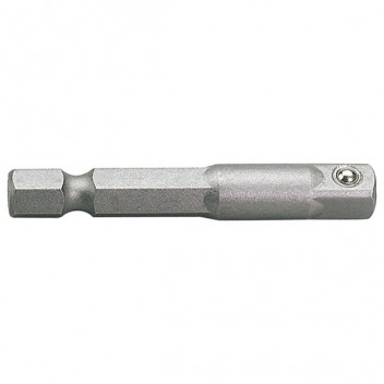 Draper 22182 - 1/4" Sq. Dr. x 1/4" Hexagon Bit Adaptor