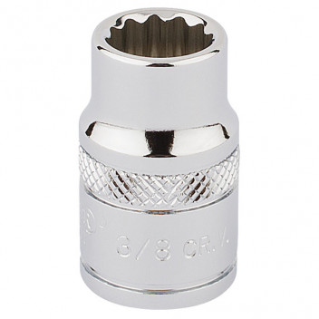 Draper Expert 49017 - 3/8" Square Drive Hi-Torq® 12 Point Socket (3/8")
