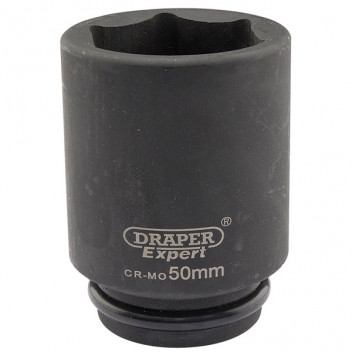 Draper Expert 05081 - Expert 50mm 3/4" Square Drive Hi-Torq® 6 Point Deep Impact Socket