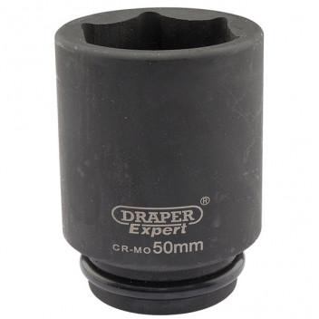Draper Expert 05081 - Expert 50mm 3/4" Square Drive Hi-Torq&#174; 6 Point Deep Impact Socket