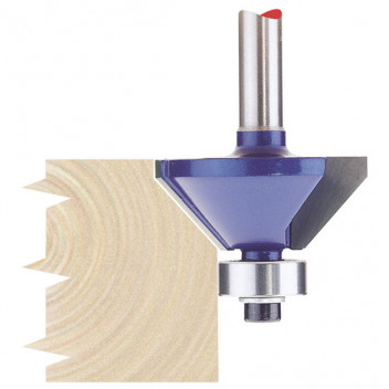 Draper 75340 - 1/4" Chamferring 30mm x 45&deg; TCT Router Bit