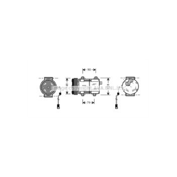 AVA FDAK277 - Compressor (A/C)