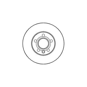 PPF DS6543 - Brake Disc (Front)