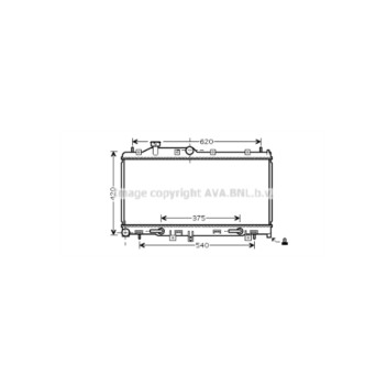 AVA SU2066 - Radiator
