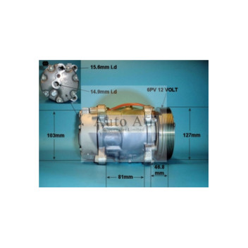 Auto Air 14-1235 - Compressor (A/C)